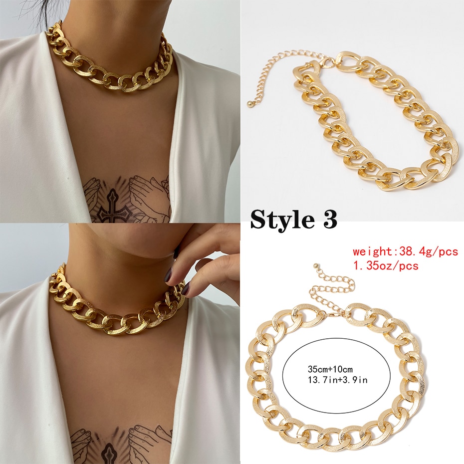 Women's Chain Stylized Necklace