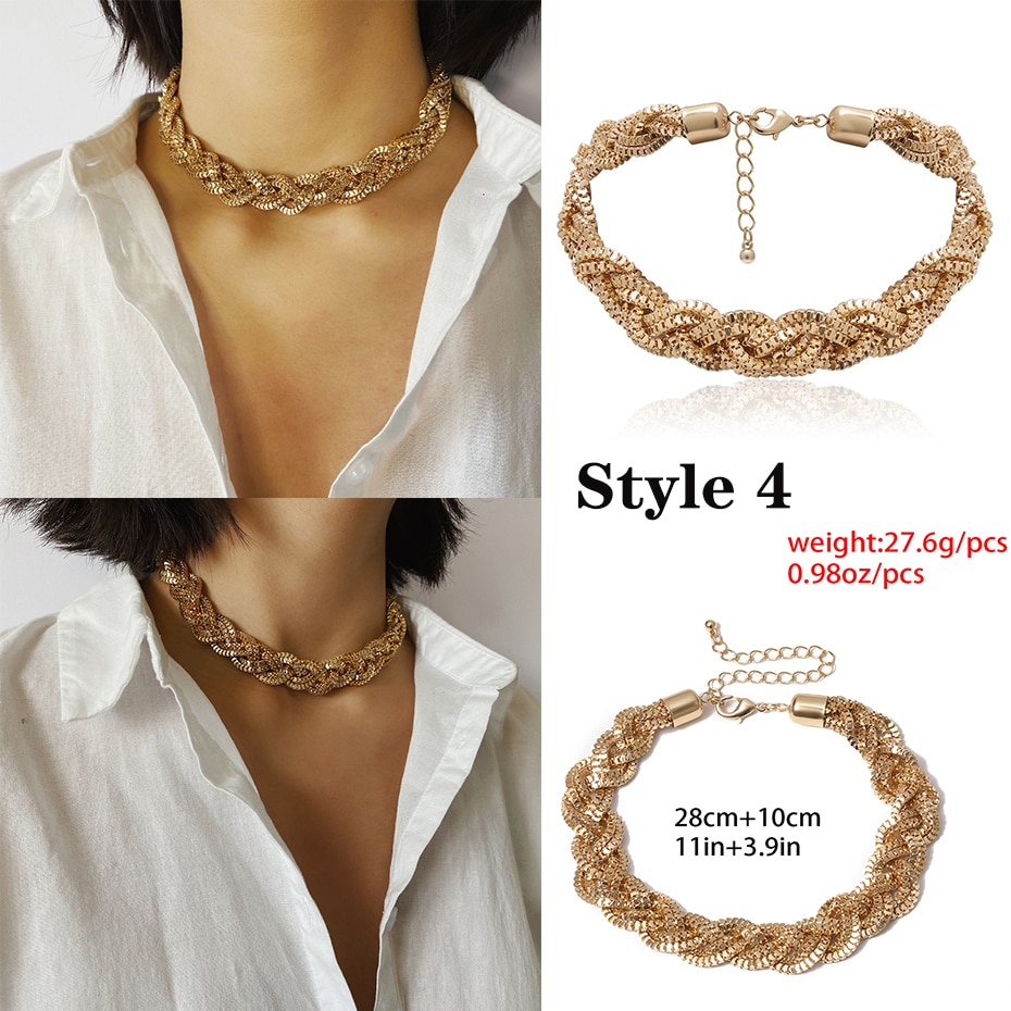 Women's Chain Stylized Necklace