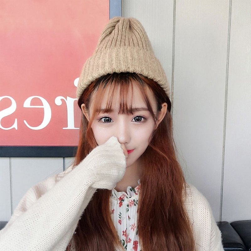 Women's Soft Knitted Wool Hat Accessories Hats & Caps Women's Clothing & Accessories 