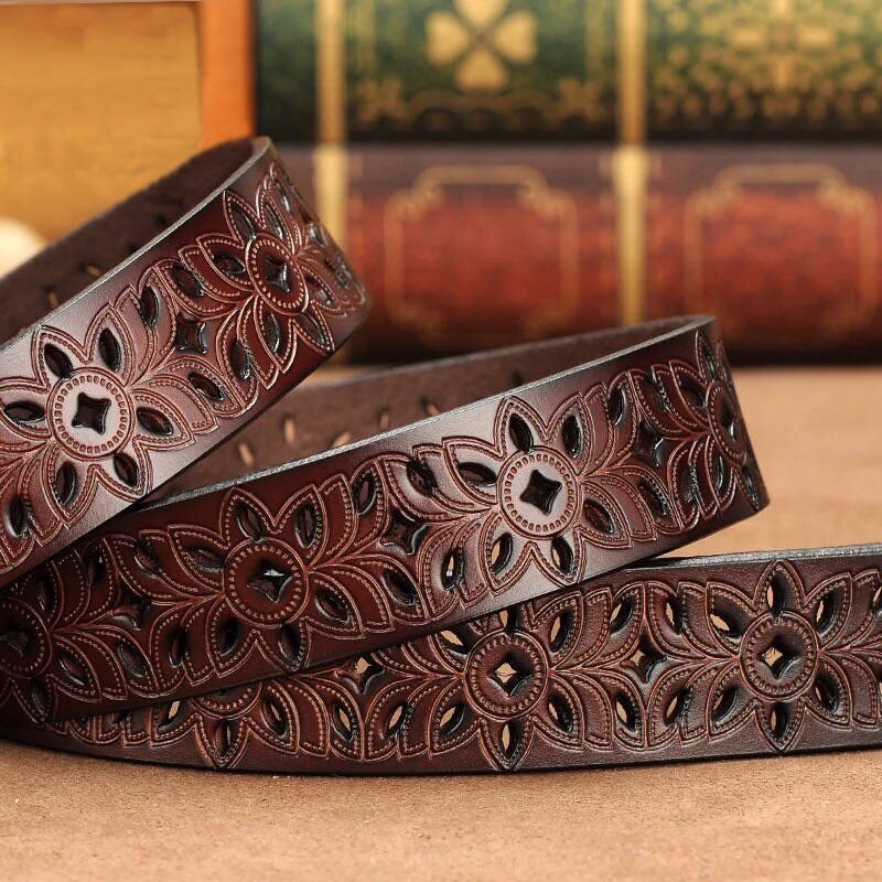 Women's PU Leather Belt