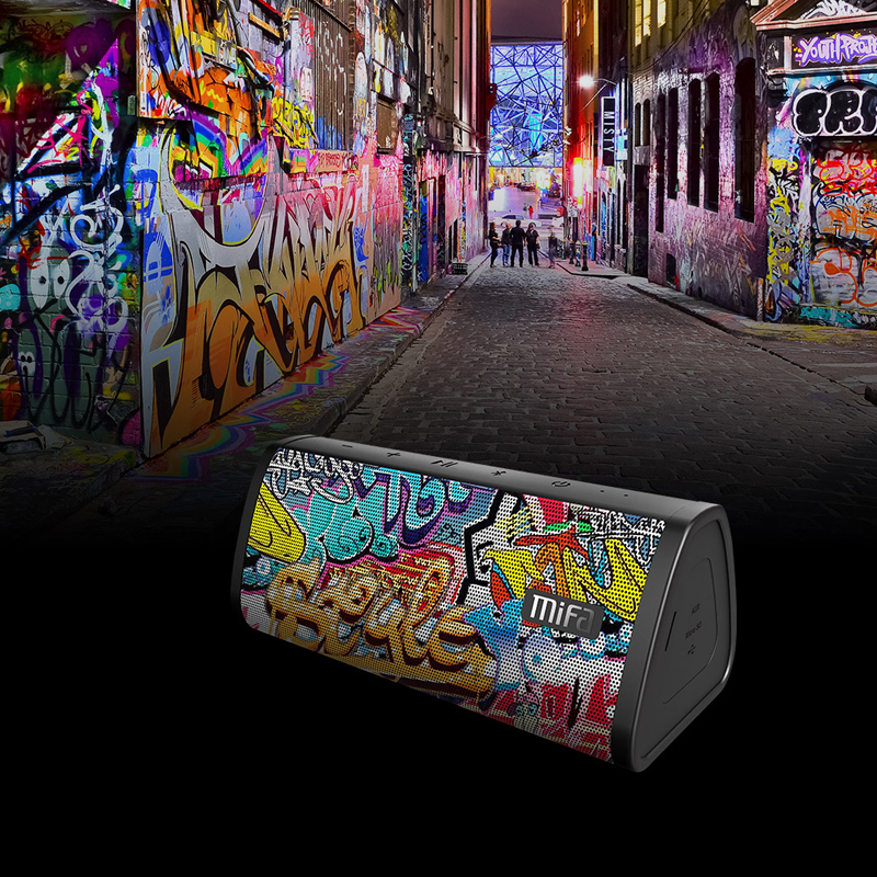 Graffiti Printed Wireless Bluetooth Speaker Consumer Electronics Portable Speakers Speakers Ships From : China|Poland|United States|GERMANY|SPAIN|Australia|Russian Federation|Indonesia|France|TURKEY|Ukraine|Czech Republic|Belgium 