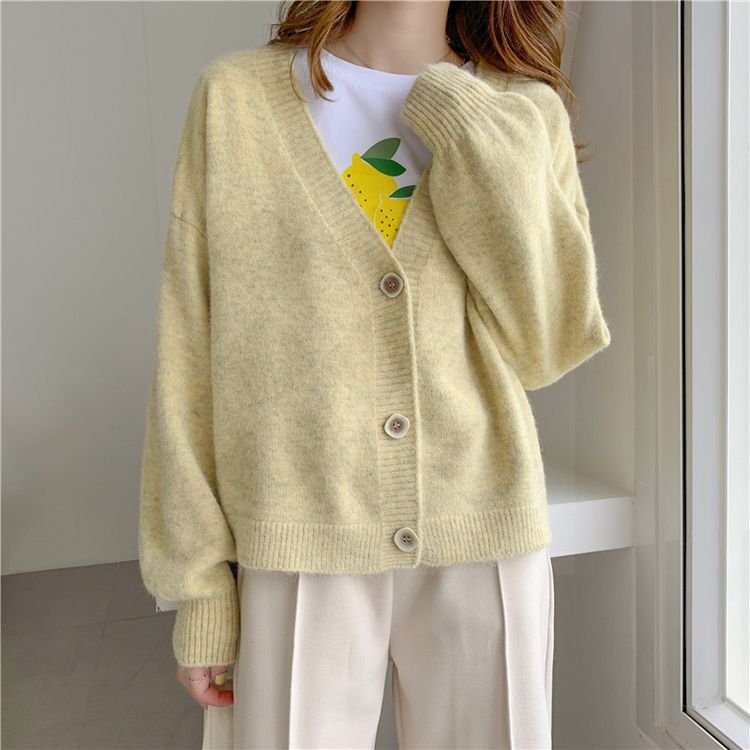 Women’s Pastel Color Cardigan - Aalamey