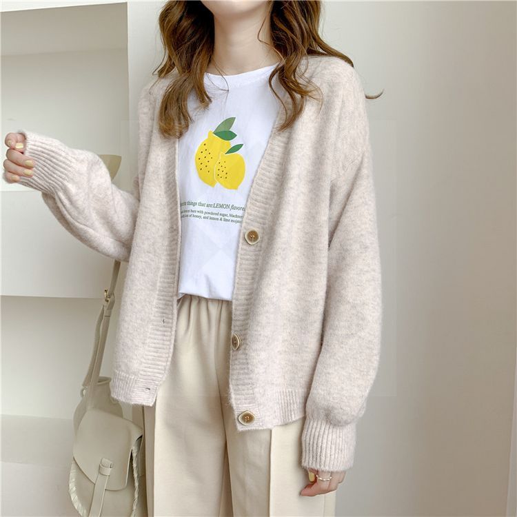 Women’s Pastel Color Cardigan