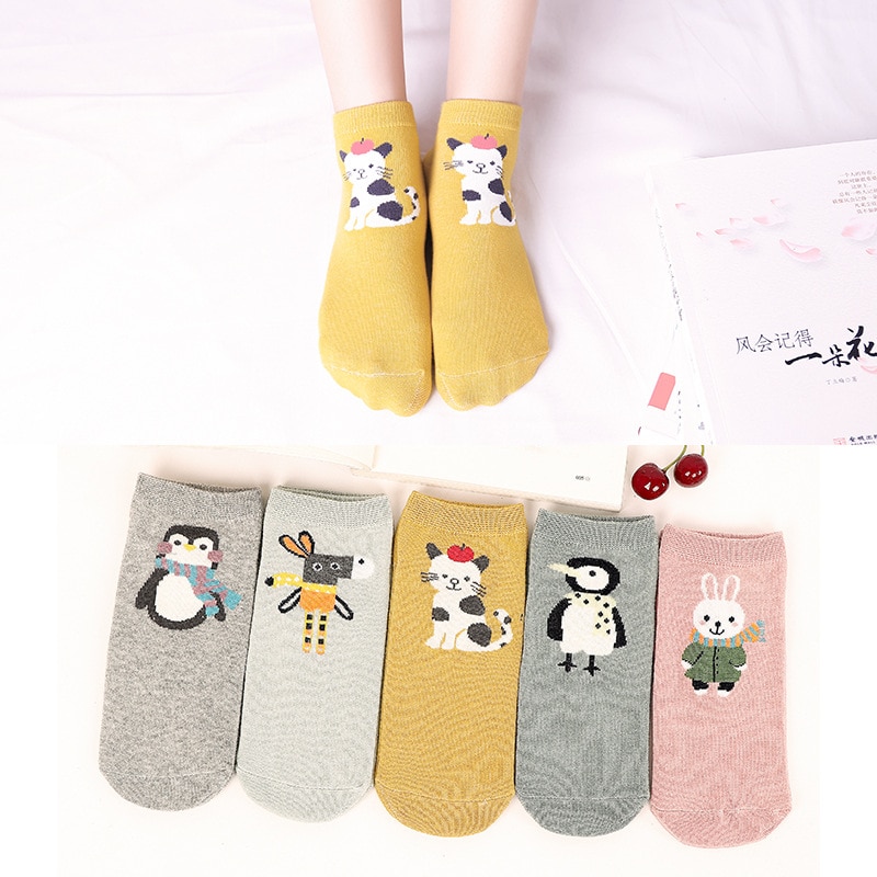 Women's Cute Style Socks 5 Pairs Set Socks Socks & Hosiery Women's Clothing & Accessories Option : Set 18|Set 11|Set 2|Set y-3|Set Y-6|Set 19|Set Y-8|Set Y-4|Set 13|Set y-7|Set Y-1|Set y-11|Set 12|Set Y-2|Set Y-5|Set Y-10|Set Y-12|Set Y-9|Set 15|Set 16|Set 17|Set 14|Set 20|Set 3|5 Pairs Mixed Colors 