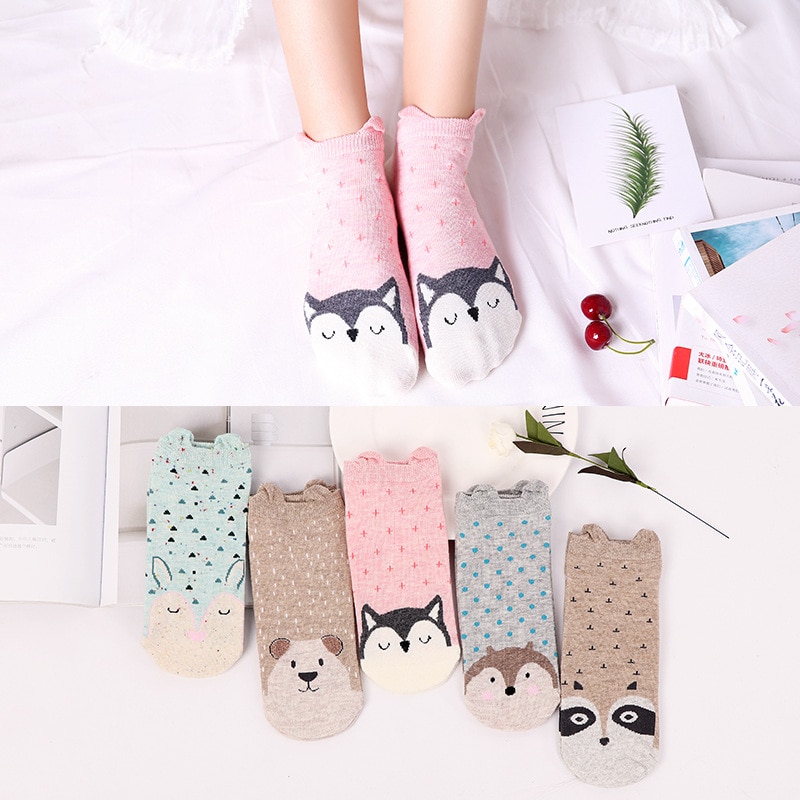 Women's Cute Style Socks 5 Pairs Set Socks Socks & Hosiery Women's Clothing & Accessories Option : Set 18|Set 11|Set 2|Set y-3|Set Y-6|Set 19|Set Y-8|Set Y-4|Set 13|Set y-7|Set Y-1|Set y-11|Set 12|Set Y-2|Set Y-5|Set Y-10|Set Y-12|Set Y-9|Set 15|Set 16|Set 17|Set 14|Set 20|Set 3|5 Pairs Mixed Colors 