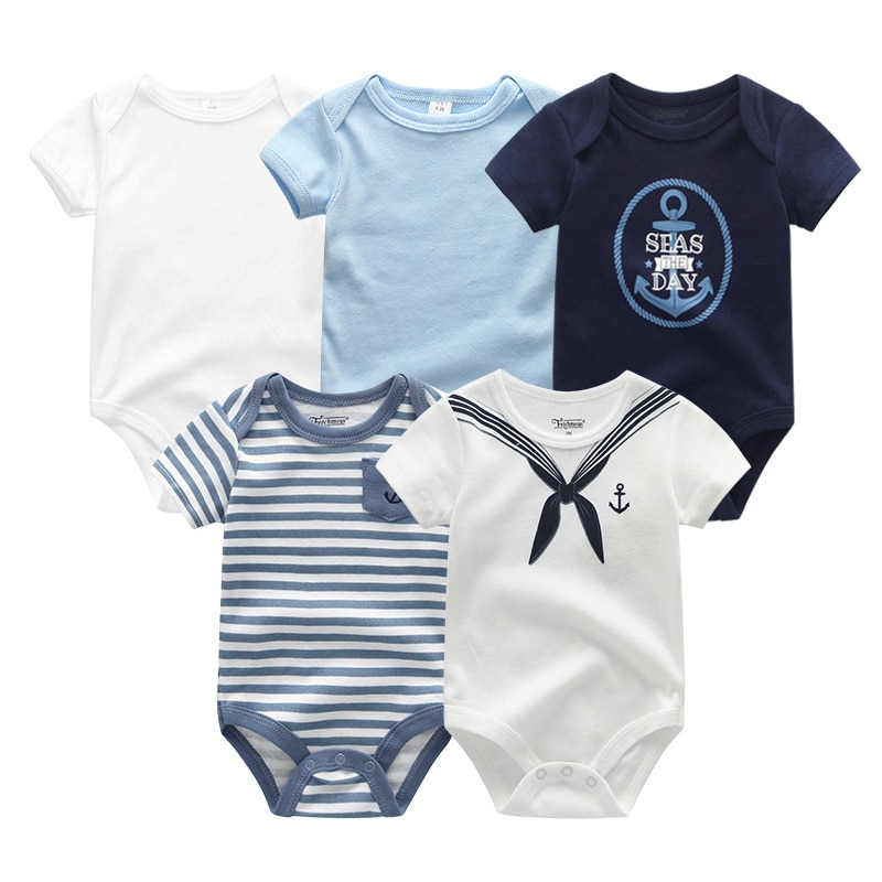 Babies Printed Romper Set Baby & Kid's Clothing & Accessories Baby Boys Clothing Bodysuits & One-Pieces (Onesies), Rompers 