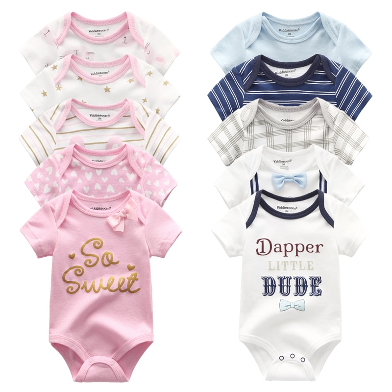 Babies Printed Romper Set Baby & Kid's Clothing & Accessories Baby Boys Clothing Bodysuits & One-Pieces (Onesies), Rompers 