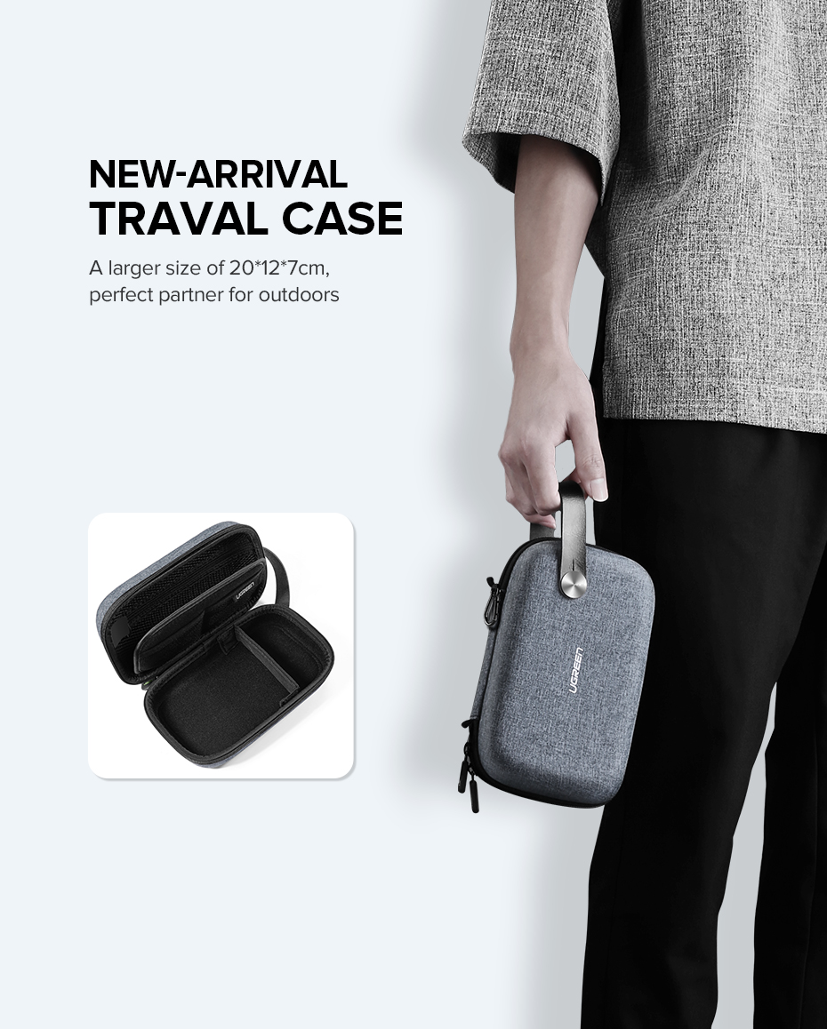 Big and Convenient Hard Case for Accessories