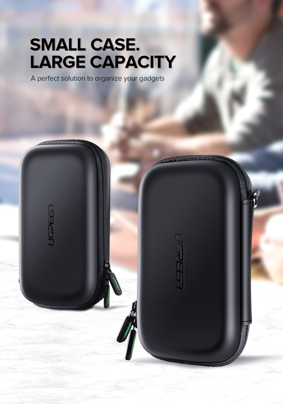 Big and Convenient Hard Case for Accessories