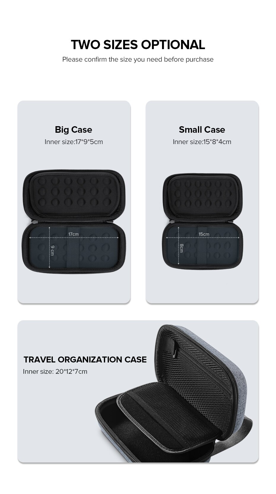 Big and Convenient Hard Case for Accessories