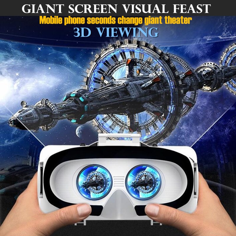 Bluetooth Virtual Reality 3D Glasses