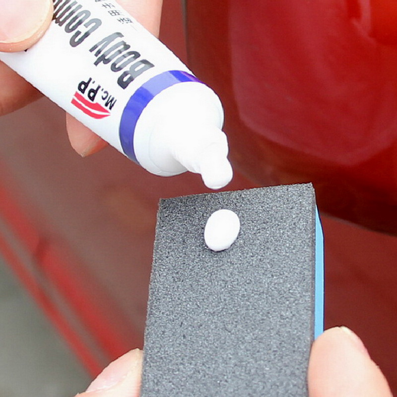 Car Scratch Hiding Polishing Paste with Sponge Automobiles & Motorcycles Car Wash & Maintenance  