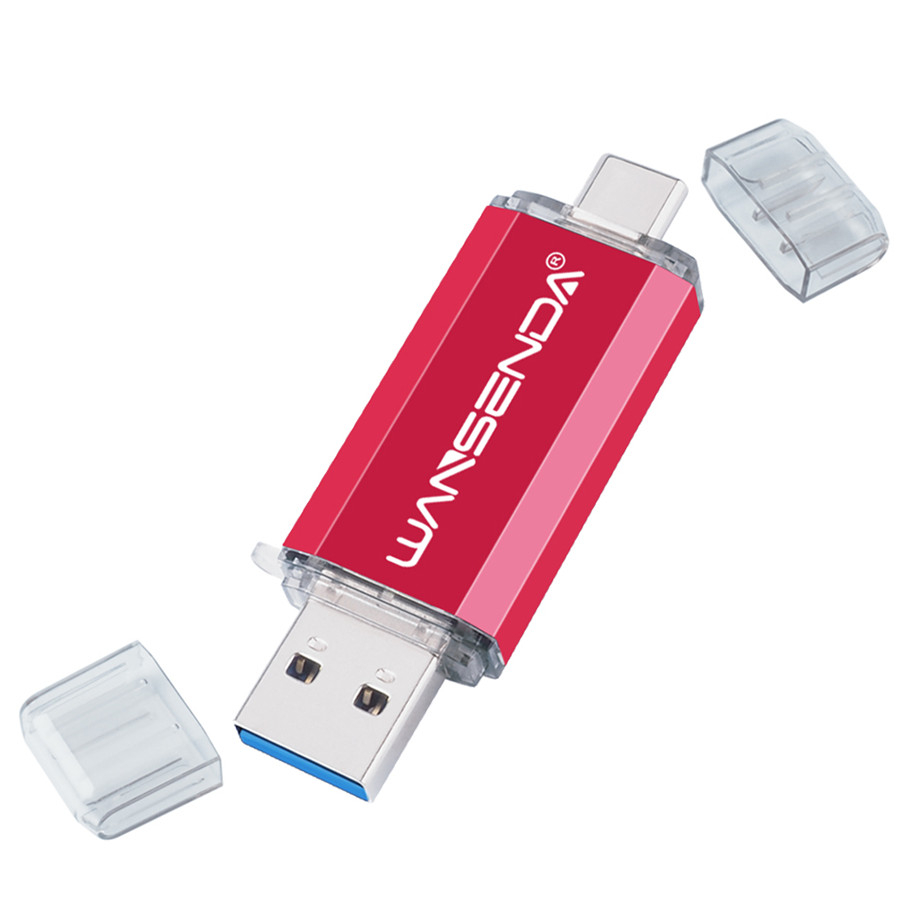 Double-Sided OTG USB Flash Drive Computers & Tablets External Storage USB Flash Drives 