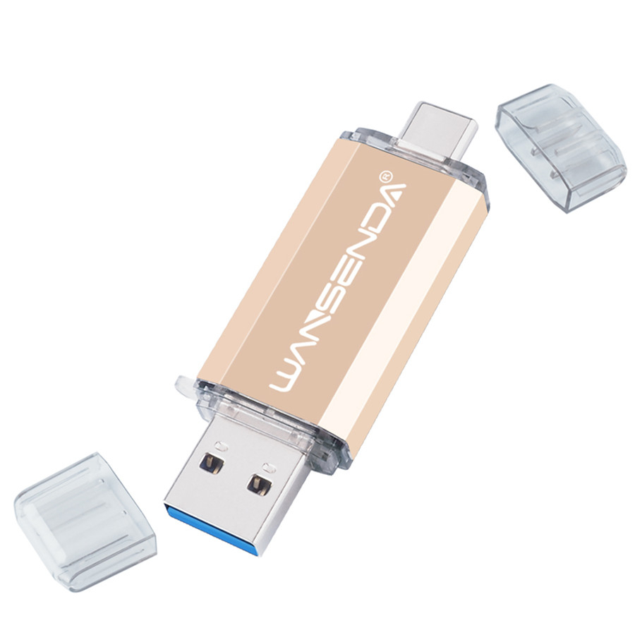 Double-Sided OTG USB Flash Drive Computers & Tablets External Storage USB Flash Drives 