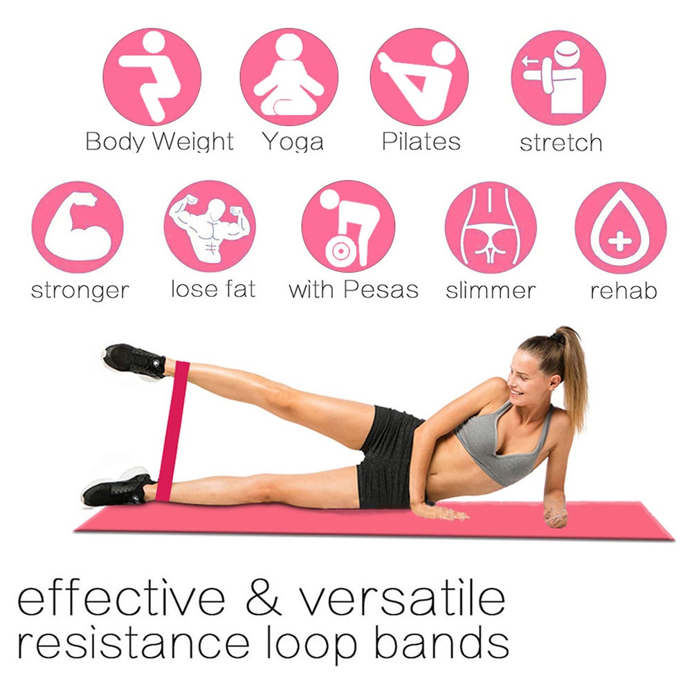 Elastic Bands for Fitness Fitness Equipment Resistance Bands Sports Type : 15-20 lb|5-10 lb|20-30 lb|20-30 lb|30-40 lb|30-40 lb|15-20 lb|10-15 lb|10-15 lb|5-10 lb 