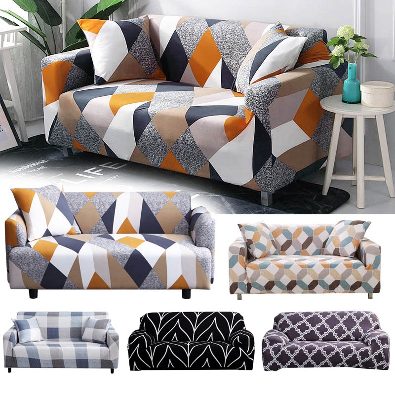 Elastic Sofa Cover Furniture covers Home & Garden Home Textile Color : 1|2|3|4|5|6|7|8|9|10|11|12|13|14|15|16|17|18|19|20|21|22|23|24|25|26|27|28|29|30|31|32 