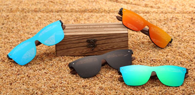 Elegant Wooden Sunglasses