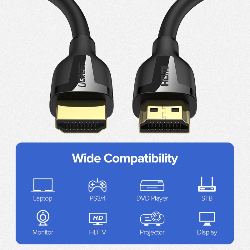 HDMI 4K 2.0 Cable for Apple TV Cables & Connectors Computers & Tablets 