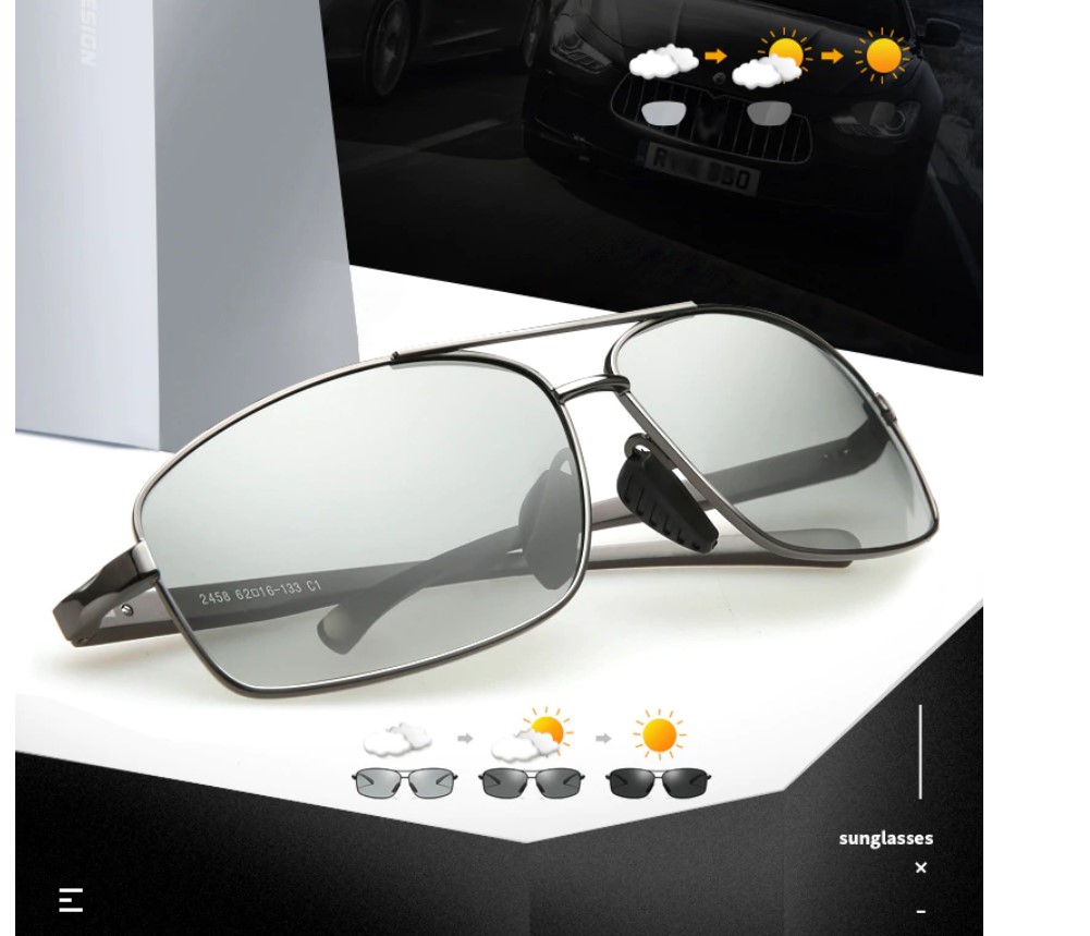 Men's Photochromic Sunglasses