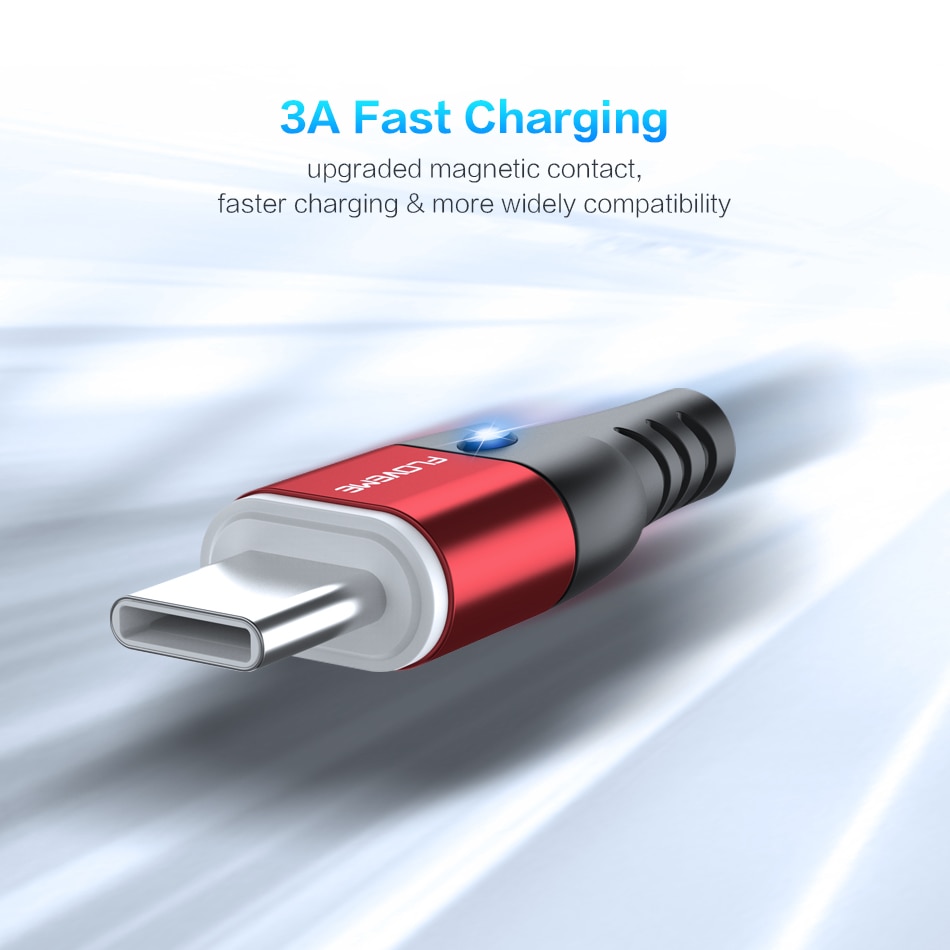 Micro USB Type C Magnetic Cable for iPhone Mobile Phone Accessories Mobile Phone Cables Smartphones 