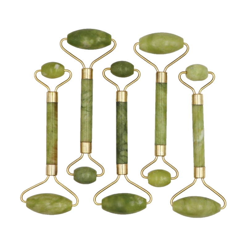 Natural Jade Stone Face Massager Beauty & Health Skin Care Color : Green Set 1|Green Set 2|Green Set 3|Green Set 4|Green Set 5|Green Set 6|Green Set 7|Green Set 8|White Set 1|White Set 2|Black Set 1 