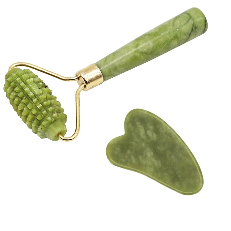 Natural Jade Stone Face Massager