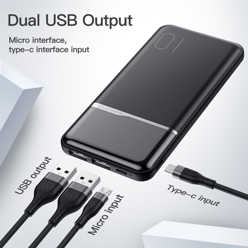 Portable Power Bank with Digital Display Power Banks Smartphones 