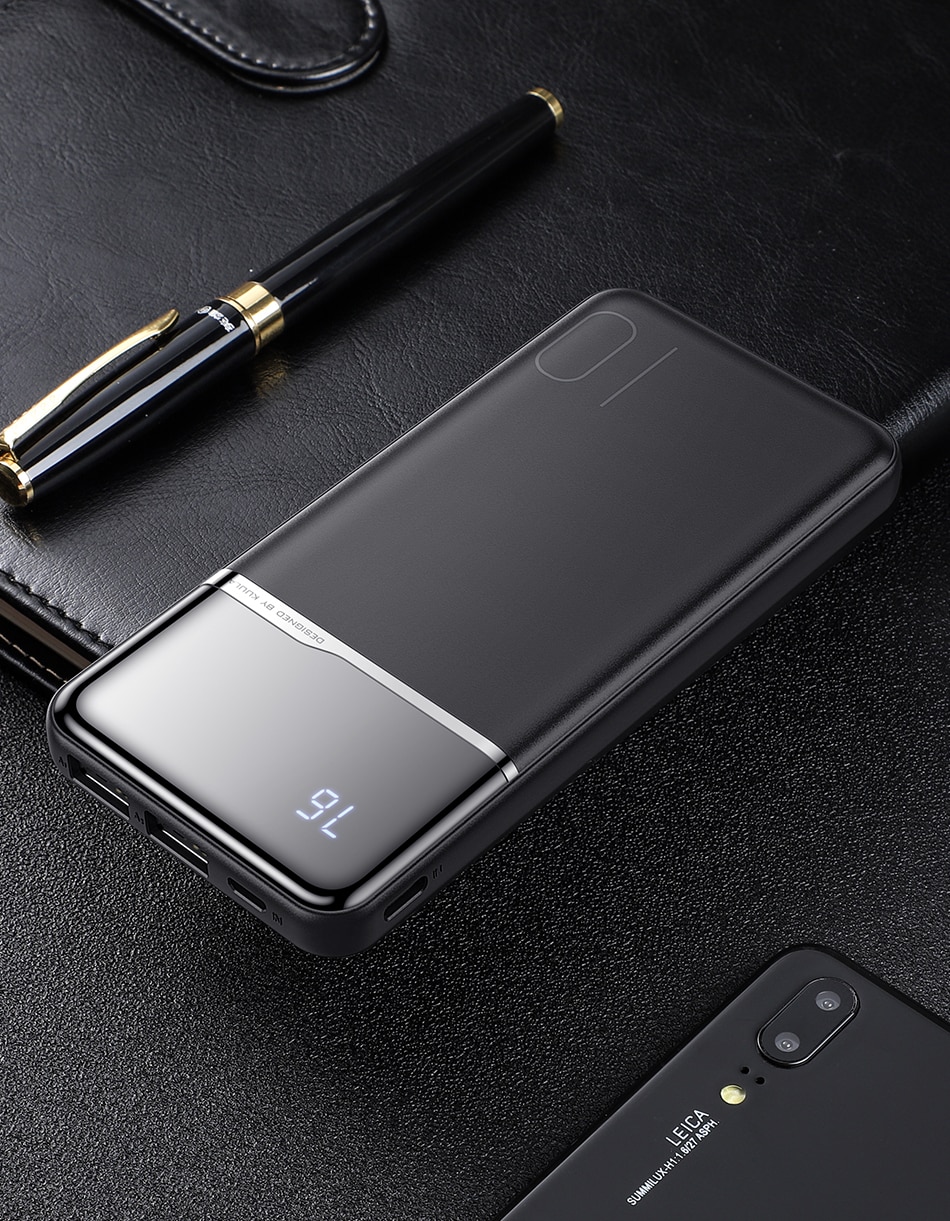 Portable Power Bank with Digital Display