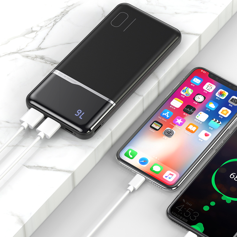 Portable Power Bank with Digital Display Power Banks Smartphones 