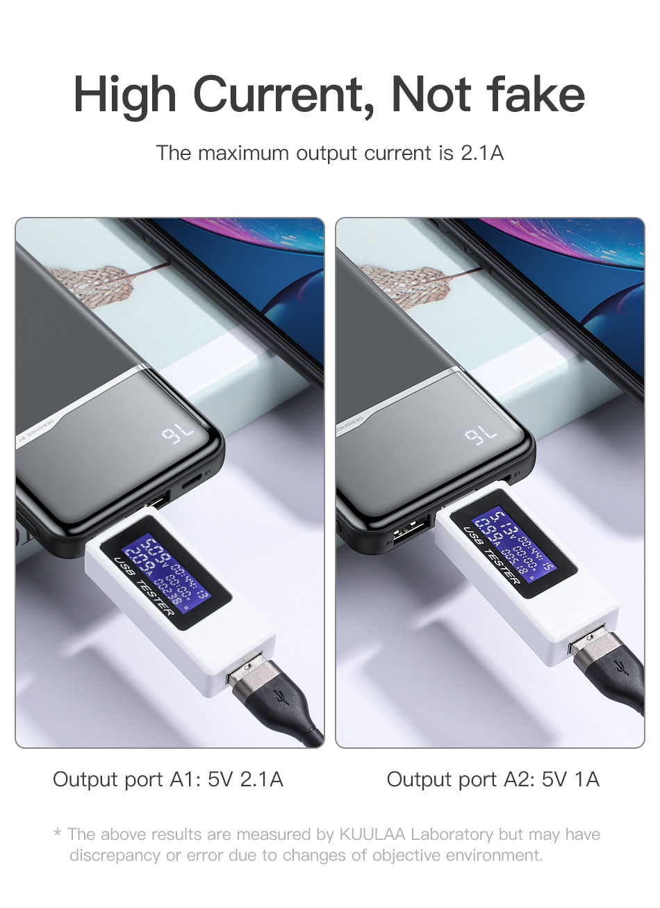 Portable Power Bank with Digital Display - Aalamey