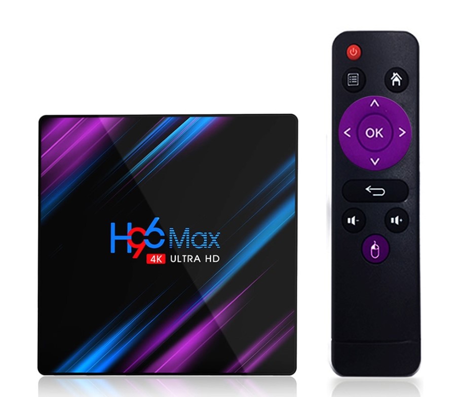 Purple Rain Design Smart Android TV Box