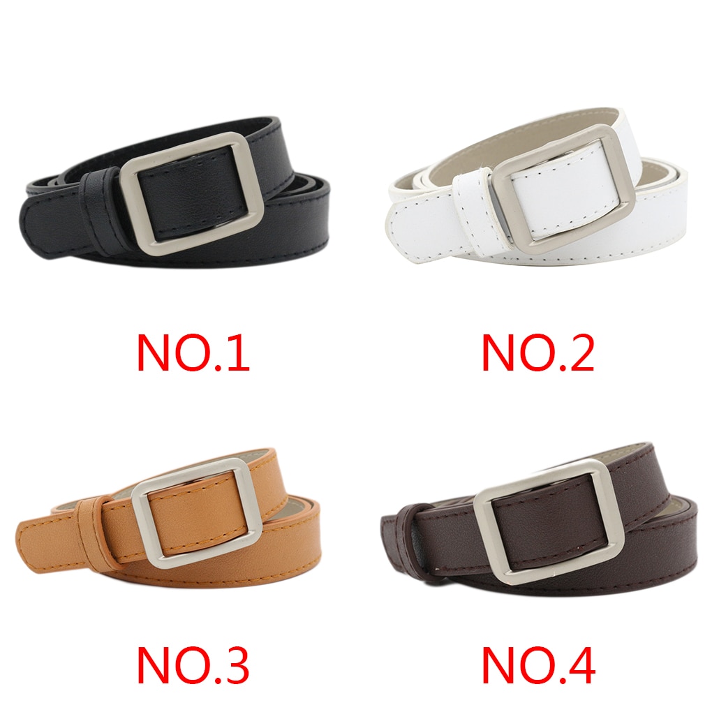 Square Buckle Belt for Women