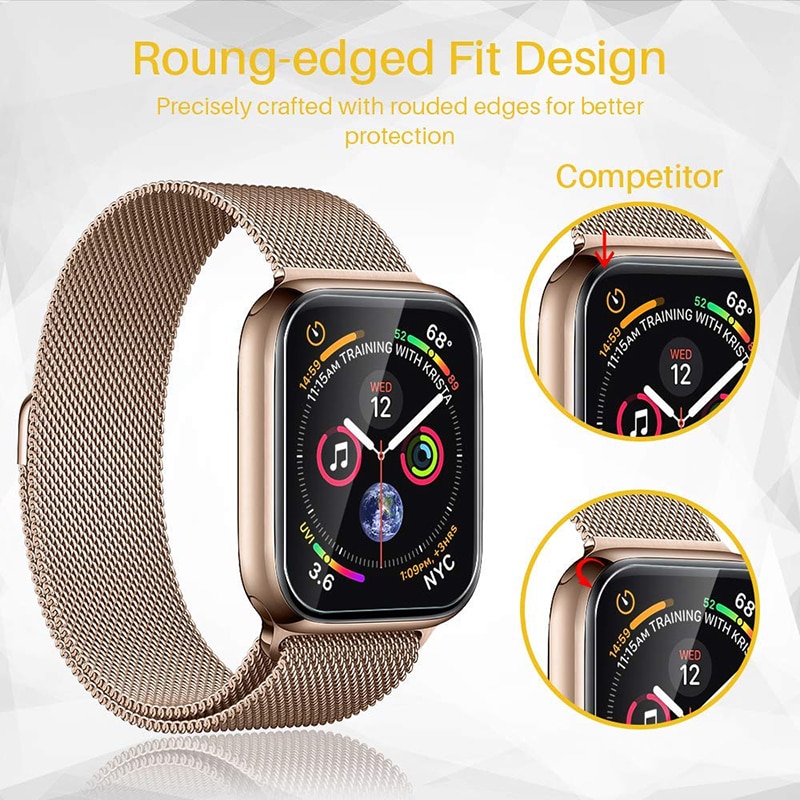 Tempered Protective Glass for Apple Watch Smart Accessories Smart Electronics Color : Series 123 38MM|Series 123 42MM|Series4 5 40MM|Series4 5 44MM 