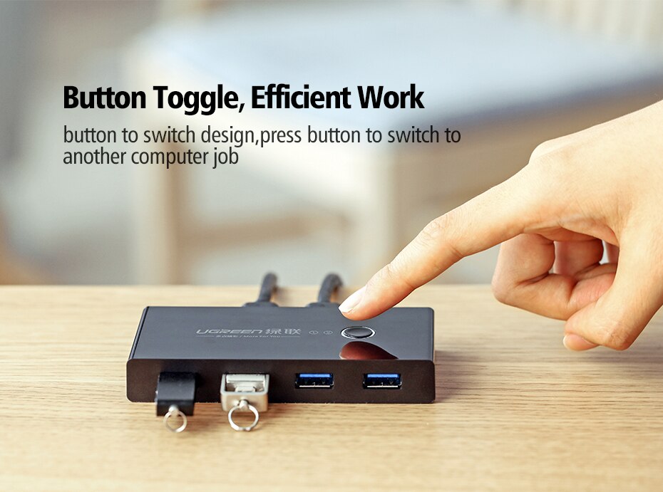 USB 3.0 2 Ports Switching Box