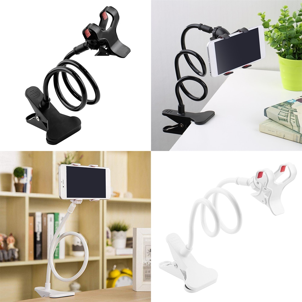 Universal Long Flexible Phone Holder Mobile Phone Accessories Mobile Phone Holders & Stands Smartphones Color : Black|White|Blue|Pink|Red|Purple|Light Blue 