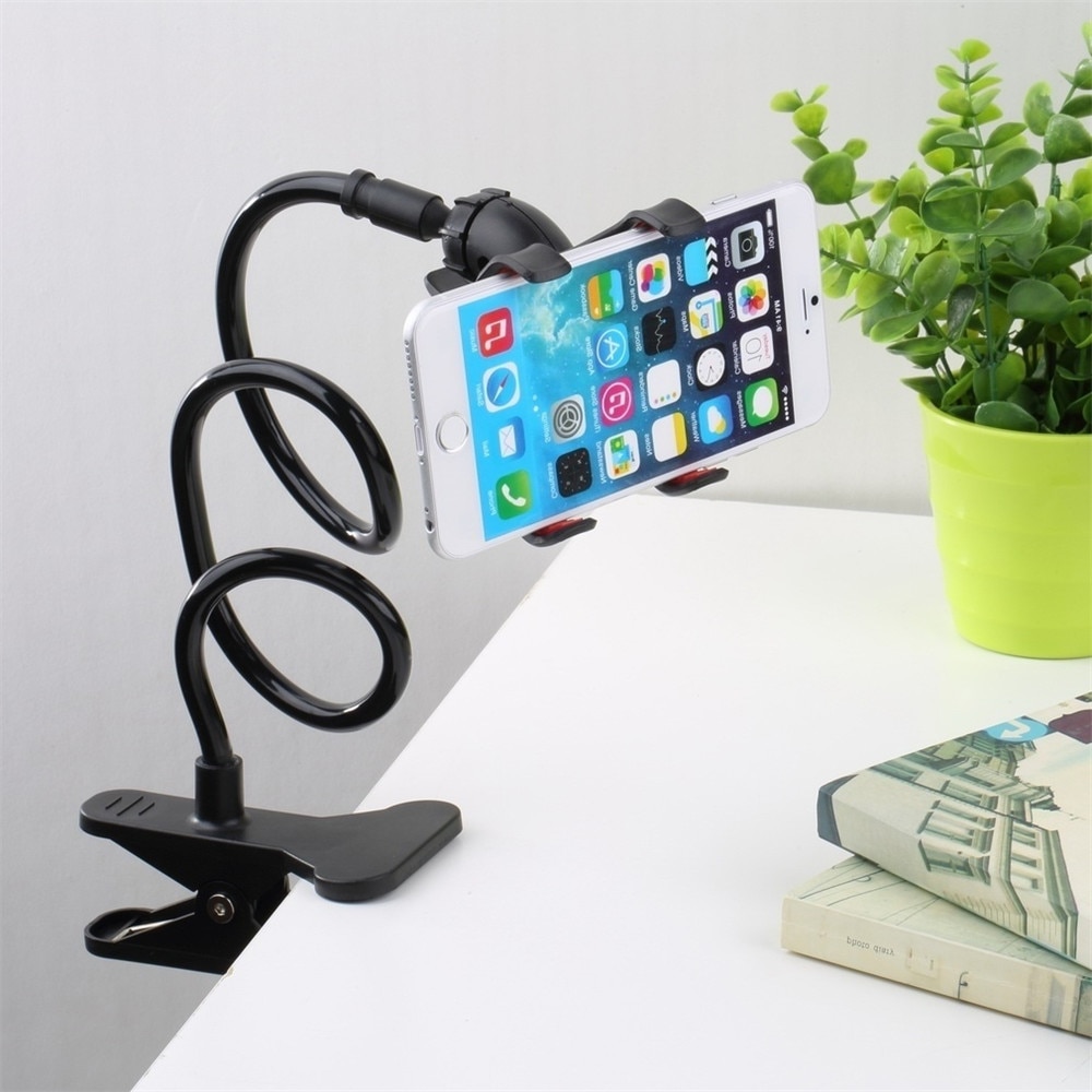 Universal Long Flexible Phone Holder Mobile Phone Accessories Mobile Phone Holders & Stands Smartphones Color : Black|White|Blue|Pink|Red|Purple|Light Blue 