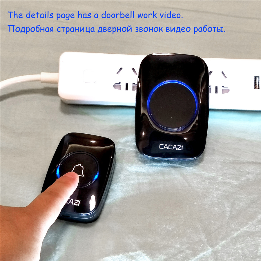 Wireless Waterproof Smart Doorbell Consumer Electronics Home Electronics Home Security 