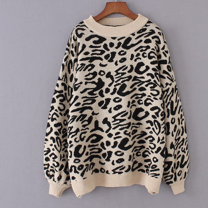 Women's Animal Printed Pullover