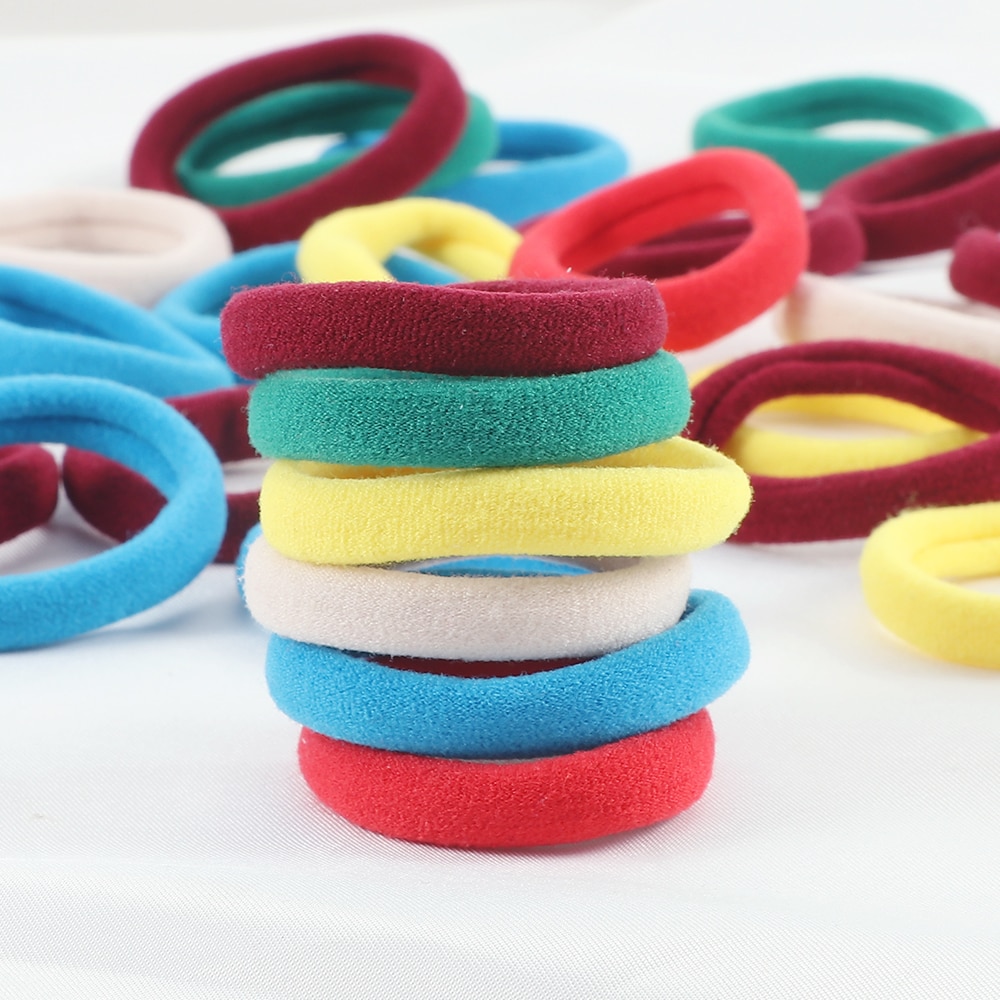 Women's Basic Elastic Hair Bands Accessories Hair Accessories Women's Clothing & Accessories Color : 50pcs Morandi|30pcs Morandi|50pcs Colorful|30pcs Multicolor|50pcs Black|30pcs Black|50pcs Multicolor|30pcs Colorful 