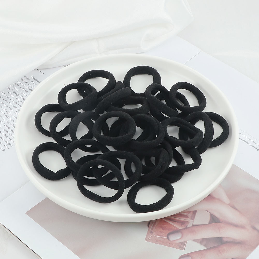 Women's Basic Elastic Hair Bands Accessories Hair Accessories Women's Clothing & Accessories Color : 50pcs Morandi|30pcs Morandi|50pcs Colorful|30pcs Multicolor|50pcs Black|30pcs Black|50pcs Multicolor|30pcs Colorful 