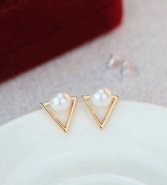 Women's Geometric Shaped Stud Earrings