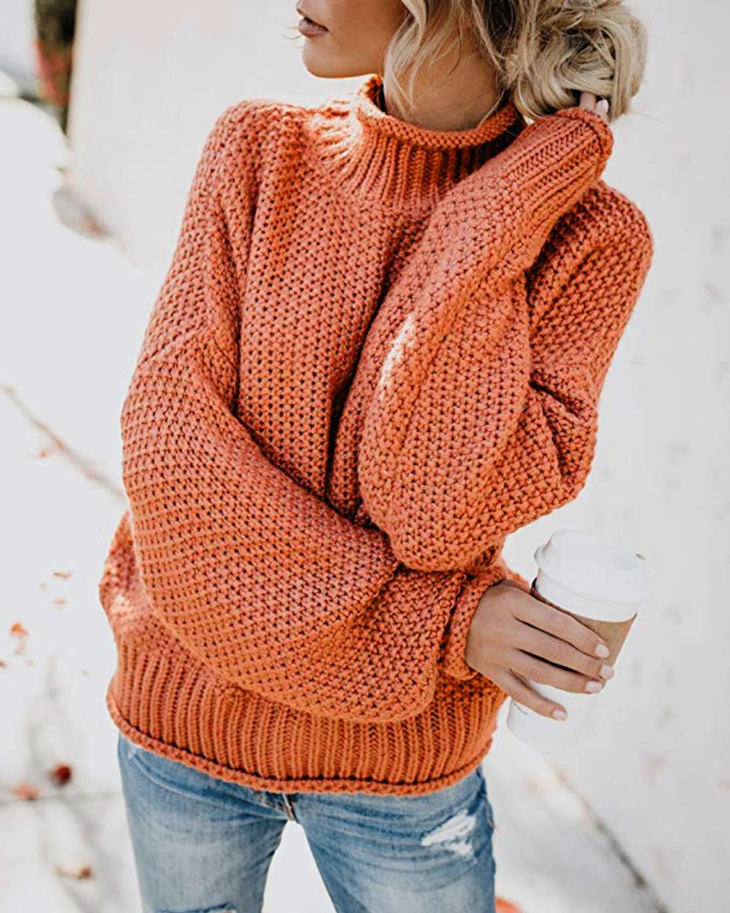 Women's Knitted Loose Pullover