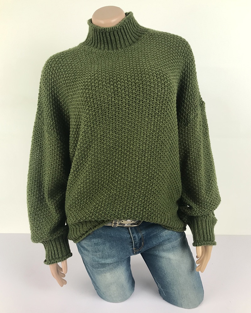 Women's Knitted Loose Pullover