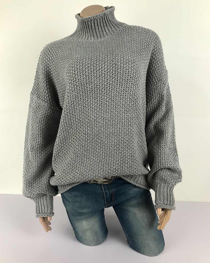 Women's Knitted Loose Pullover