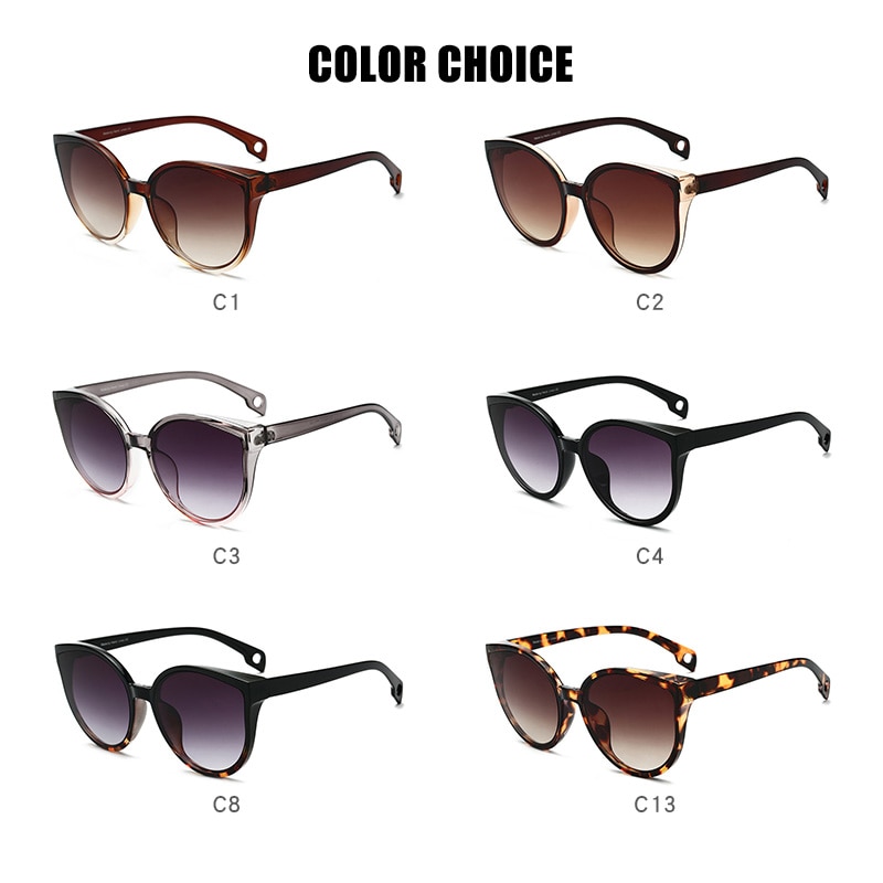 Women's Oversized Cat Eye Sunglasses Sunglasses & Glasses Women's Sunglasses 