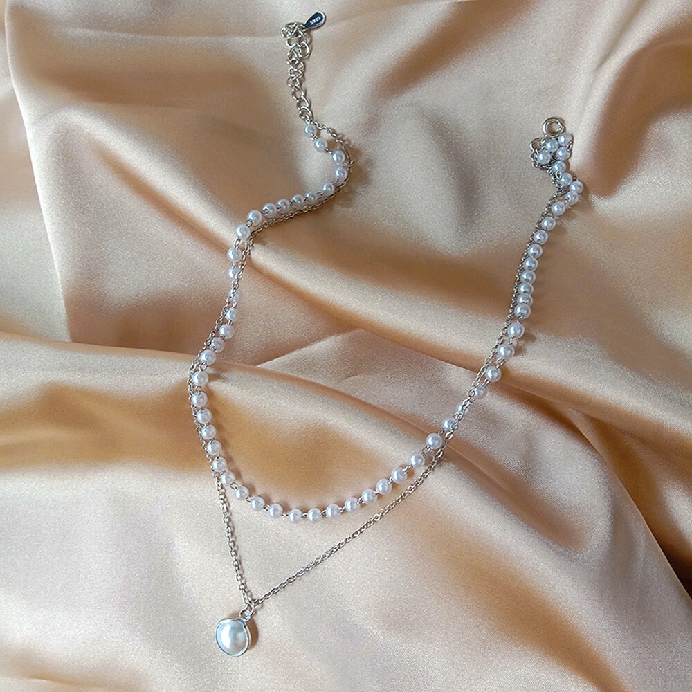 Women's Pearl Necklace Pendant