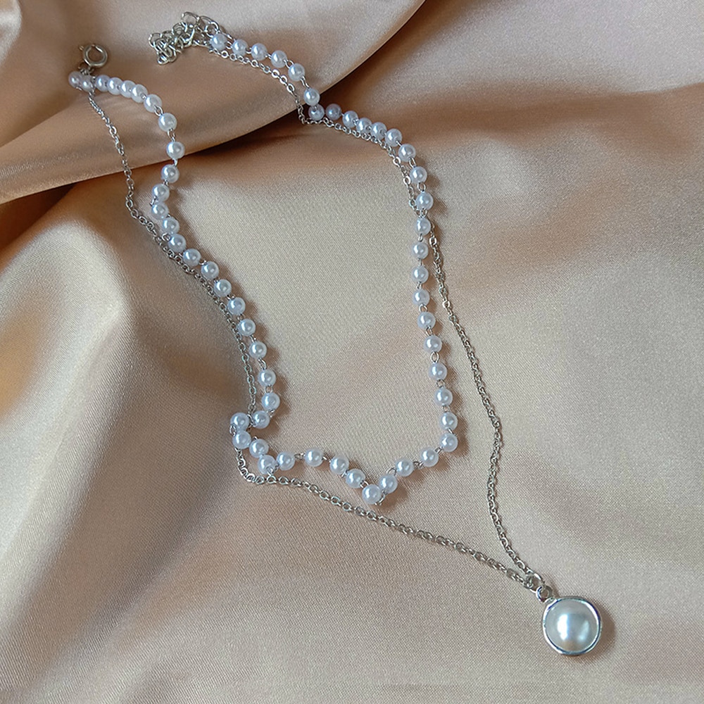 Women's Pearl Necklace Pendant