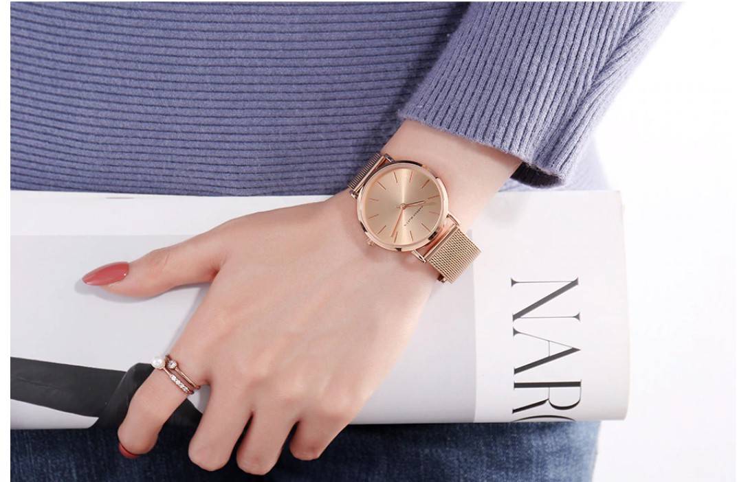 Women's Stainless Steel Quartz Watch Watches Women's Watches 