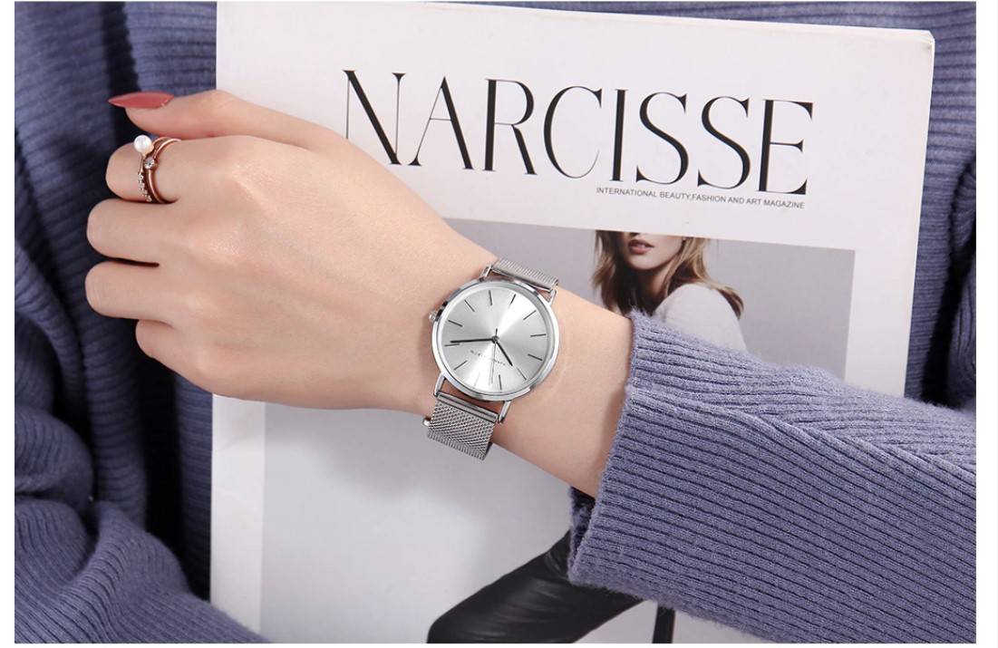 Women's Stainless Steel Quartz Watch Watches Women's Watches 