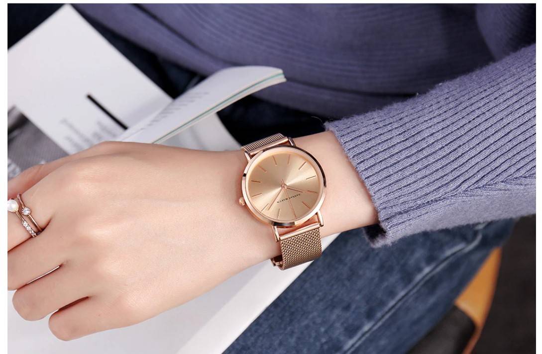 Women's Stainless Steel Quartz Watch